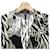 Chaqueta de moda Leonard Negro Blanco  - vista 5