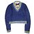 Mohair-Pullover FUZZY WUZZY von Marni Blau