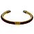 Bracciale in pelle Gucci Rosso - vista 6
