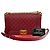 Borsa a Spalla Chanel Boy in Pelle di Agnello Rosso