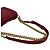 Borsa a Spalla Chanel Boy in Pelle di Agnello Rosso - vista 5