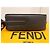 Borsa a tracolla Fendi FF in pelle marrone e nera Nero - vista 6