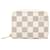 Louis Vuitton White Damier Azur Zippy Coin Purse Cloth Cloth  ref.2644873