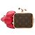 Noe Borsa Nano Noé Animogram Louis Vuitton x Sun Yitian Marrone Rosa - vista 3
