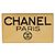 Spilla Logo Placcata Oro Chanel D'oro