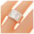 Ring Anillo de Cinta Eclipse Hermès Plata  - vista 5