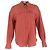 Brunello Cucinelli Crepe de Chine Hemd aus roter Seide