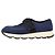 Sneakers Slip On Prada in Nylon Blu Navy - vista 4