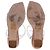 Sandali con zeppa in sughero Aleena 50 di Stuart Weitzman in PVC trasparente - vista 6