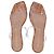 Sandali con zeppa in sughero Aleena 50 di Stuart Weitzman in PVC trasparente - vista 7