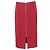 Falda lápiz midi con cremallera trasera en lana burdeos de Roland Mouret Roja - vista 3