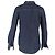 Camicia Totême in denim blu navy - vista 3