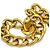 Chanel Vintage CC Turnlock Chain Metal Golden - view 3