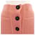 Falda de cachemira Hermès Rosa - vista 5