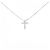 Autre Marque Collana di diamanti PT900 PT850 Argento
