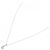 Autre Marque Collana di diamanti Pt900 K18WG Argento - vista 2