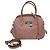 Borsa Louis Vuitton Milla PM in pelle di vitello rosa.