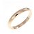 Anello C di Cartier in oro rosa 18K