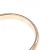 Anello C di Cartier in oro rosa 18K - vista 4