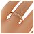Anello C di Cartier in oro rosa 18K - vista 5