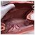 Borsa a spalla Chanel 2.55 in pelle di vitello rosa - vista 7