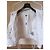 Chaqueta de denim de edición limitada MM6 Negro Blanco - vista 2