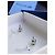 Thierry Mugler Orecchini a goccia d'acqua Mugler x H&M Argento - vista 5