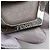 Fendi Petite 2Jours Monster Saffiano-Leder Handtasche grau - Ansicht 4