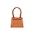 Jacquemus Le Chiquito Mini em couro Marrom - vista 2