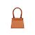 Jacquemus Le Chiquito Mini Couro Mini Marrom - vista 2