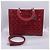 Christian Dior Grande borsa Lady Dior in pelle verniciata rossa - vista 2