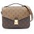 Borsa Pochette Metis MM Monogram Reverse Louis Vuitton Marrone Nero