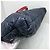 Borsa tote Chanel Coco Cocoon in nylon trapuntato blu - vista 4