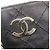 Bolsa de ombro bicolor com logo CC Chanel 08-09 em couro de cordeiro matelassado. Preto Branco - vista 7