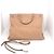 Borsa in pelle beige Gucci Medium Daily Bamboo con manico superiore - vista 2