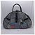 Borsa Bowler Speedway in denim strappato Christian Dior. Blu - vista 2