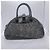 Borsa Bowler Speedway in denim strappato Christian Dior. Blu - vista 3