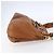 Chloé Borsa a mano in pelle Chloe Margaret Marrone - vista 4