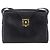 Céline Celine Vintage Schultertasche aus Leder Schwarz