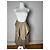 Gonna Plissettata Vintage Dior Khaki m Cachi - vista 13