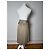 Gonna Plissettata Vintage Dior Khaki m Cachi - vista 3