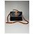 Vintage Courreges 2-Wege-Ledertasche schwarz und braun