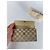 Vintage Louis Vuitton Damier Monogram Leather wallet white grey - view 6