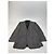 Vintage Balenciaga Karierter Wollblazer Grau Weiß Schwarz - Ansicht 10