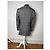 Vintage Balenciaga Karierter Wollblazer Grau Weiß Schwarz - Ansicht 3