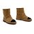 Botines Chanel de 2 tonos EU36 Clásicos 2 tonos Coco Neige Suede Chain Boots UK3.5 US6 Negro Beige - vista 2