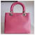 Christian Dior Lady Dior Python Tasche in Rosa Pink  - Ansicht 3