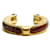 Hermès Kyoto Ring TDD49 Golden Metal Brown Leather US4.75  - view 1