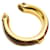 Hermès Kyoto Ring TDD49 Golden Metal Brown Leather US4.75  - view 2