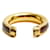 Hermès Kyoto Ring TDD49 Golden Metal Brown Leather US4.75  - view 4